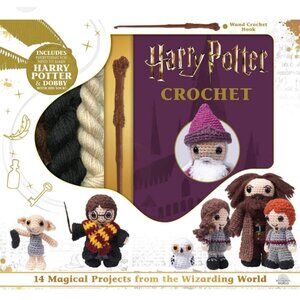 Harry Potter Crochet With Wand Crochet Hook